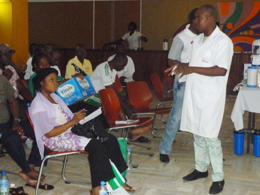 Salle de sensibilisation